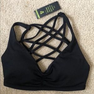 Heartstrings Bra in Night/Black